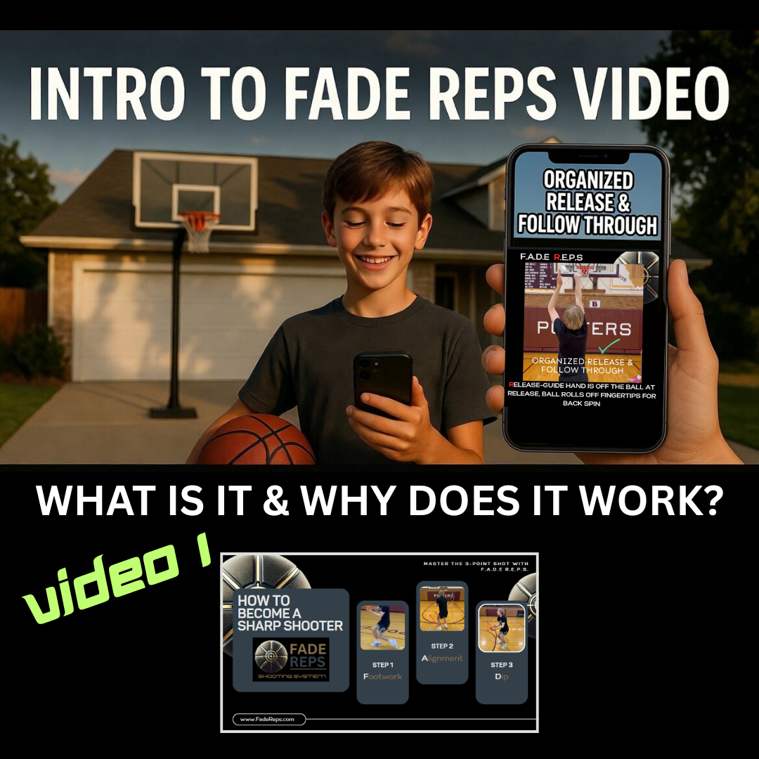 🔥FADE REPS SHOOTING SYSTEM- TIME FOR YOUR CHILD TO BE THE BEST SHOOTER ON THE TEAM.